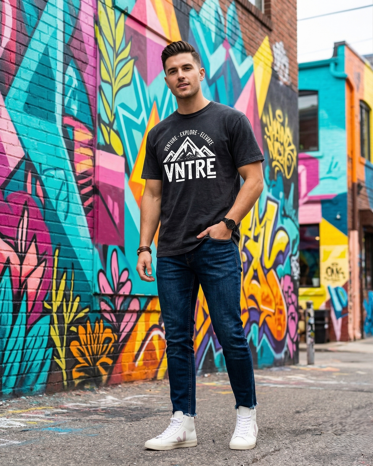The VNTRE Peak Tee